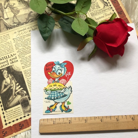 Vintage Disney Valentine’s Day card - Picture 3 of 4